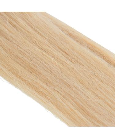Loop Micro Ring Remy Human Hair Extension Straight Color Bleach Blonde #613 18 inch 50 Strands 0.5g/strand - Buy Online on GoSupps.com