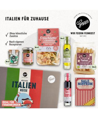Gepp s Delicatessen Bella Italia Gift Box | Premium Italian Gift Basket for Men & Women | Unique Italian Specialties for Memorable Moments - Buy Online on GoSupps.com