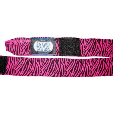 Bay Crazy Boxing Bandages - Camouflage Zebra Skull Pink & Red 2.5m x 5cm Fun & Stylish Perfect for Boxing Training - Shop Now! - Buy Online on GoSupps.com