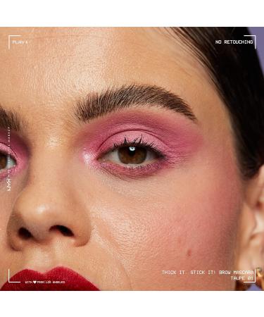 Nyx Professional Makeup Eyebrow Mascara - Tinted & Fuller Brows Long-Lasting 4PM Hold Taupe (01) - Buy Online on GoSupps.com