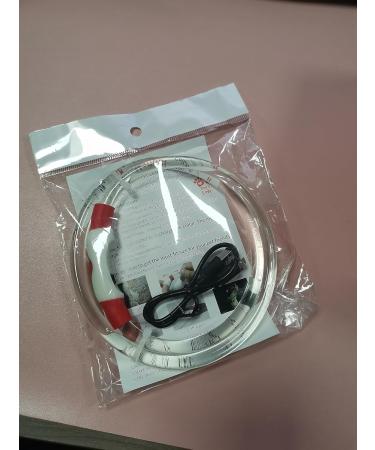 Coolzon LED Light Neck Band Dog Collar - Waterproof & Adjustable - 3 Modes Super Bright for Small to Large Dogs & Cats - Pink - Buy Online on GoSupps.com