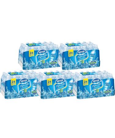 Nestle Waters North America 101264 "Nestle Pure Life" Purified Water 16.9 Oz 5 Boxes (Pack of 120)