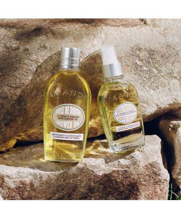 L'Occitane Almond Supple Skin Oil 100ml - 3.3 fl. oz. | Hydrating Body Oil - Buy Online on GoSupps.com