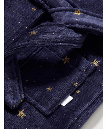 Schiesser Girls Cat Zoe Bathrobe 140 - Night Blue | International Shipping Available - Buy Online on GoSupps.com