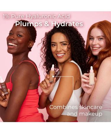 MCoBeauty Miracle Hyaluronic Tinted Serum - Hydration & Glow for Radiant Skin | Vegan Cruelty-Free | 3-4 Light/Medium - Buy Online on GoSupps.com