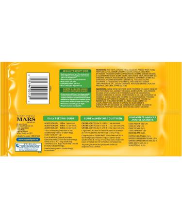 PEDIGREE JUMBONE Meaty Centre Adult Dog Treats for Small and Medium Dogs Beef Flavour 500g (5 Treats) Small/Medium 500g - Buy Online on GoSupps.com