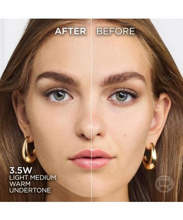  L'Oreal Paris L'Or al Paris True Match Foundation - 3.5D/W - Natural Coverage Foundation with Hyaluronic Acid and SPF 16 - 30 ml - Vegan - Buy Online on GoSupps.com