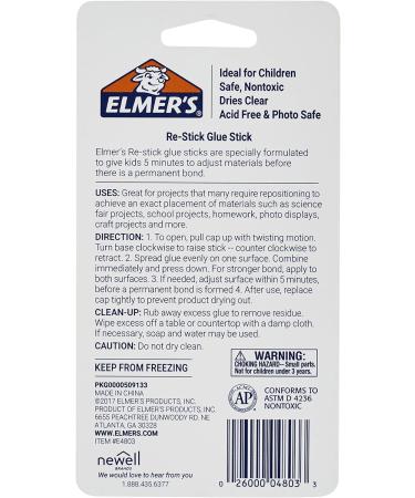 Elmer's Disappearing Purple School Glue Stick Standard Stick 3 Count - Buy Online on GoSupps.com