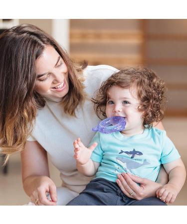 Nuby IcyBite Ocean Rings Teether - BPA-Free Baby Teething Toy for Teething Relief (3+ Months) - Buy Online on GoSupps.com