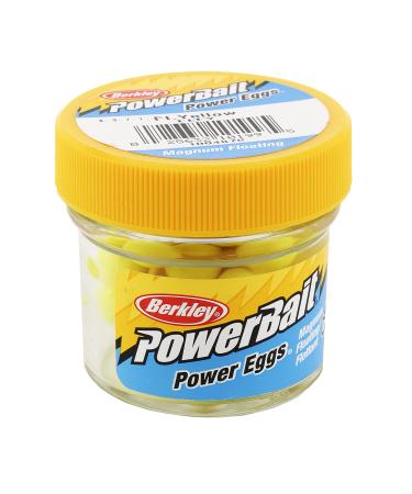 Berkley PowerBait Power Eggs Floating Magnum,Fluorescent Yellow,1 Pack