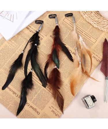 Wedding Feather Hair Clip | Handmade Feathers Headpiece for Women - Buy Online on GoSupps.com