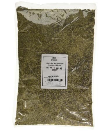 Old India Black Pepper Cracked 18 Mesh 1kg 1 kg (Pack of 1) - Buy Online on GoSupps.com