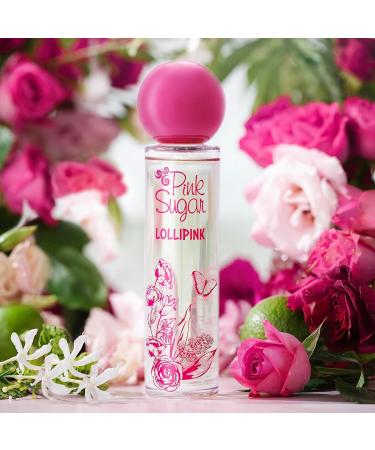 Pink Sugar Lollipink Eau De Toilette Perfume for Women Fruity Floral Scent Sweet Notes of Apple Rose and Vanilla Feminine Sophisticated Long Lasting 3.4 Fl Oz - Buy Online on GoSupps.com
