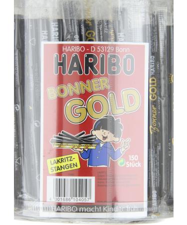  HARIBO Haribo Bonner Gold Sticks 2700g Pack of 150 - Buy Online on GoSupps.com