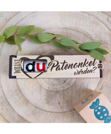 Unique Godfather Gift: Chocolate Bar Gift Box With Duplo - Ask 'Will You Be My Godfather ' - Buy Online on GoSupps.com