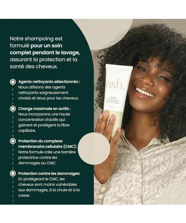  nsh. Natural Skin & Hair NSH Anti Hair Loss Shampoo for Men & Women with Prebiotics 100% Natural Honey & Coconut Oil Balances Scalp & Accelerates Hair Growth Salt & Paraben Free - Buy Online on GoSupps.com