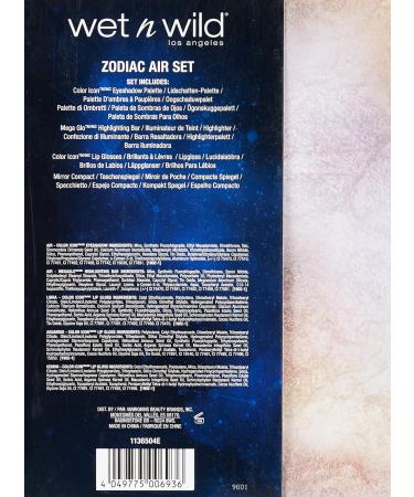 Wet n Wild Air Element Zodiac Collection - Color Icon Eyeshadow Highlighter & Sagittarius Mirror Lip Gloss Set - Shop Internationally! - Buy Online on GoSupps.com