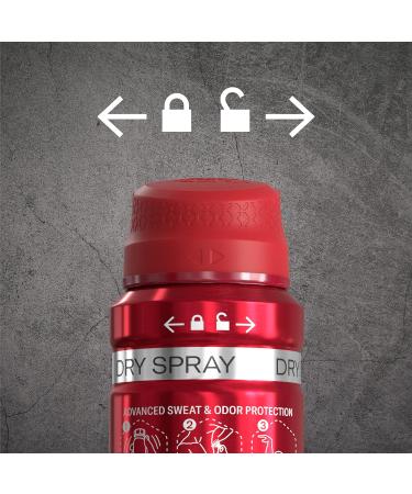 Old Spice Men's Invisible Dry Spray Antiperspirant & Deodorant, Stronger Swagger Scent, 4.3 Oz - Pack of 3 - Buy Online on GoSupps.com