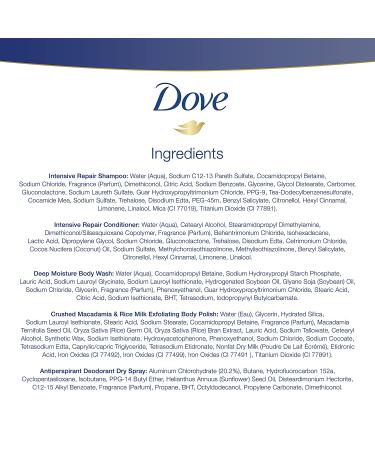 Dove Beauty Essentials Bath and Body Gift Set - Deep Moisture and Original Clean - 5 Piece Set - Buy Online on GoSupps.com