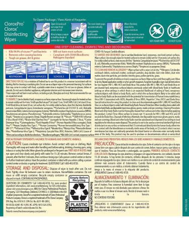 CloroxPro Disinfecting Wipes Fresh Scent 700 Count Bucket Dispenser - Pack of 1 | 31547 - Buy Online on GoSupps.com