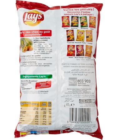 Lay's Chips Nature 45 g - Buy Online on GoSupps.com