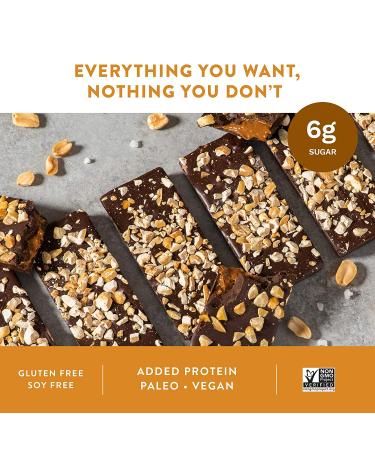 JOJO's Guilt-Free Peanut Butter Delight Dark Chocolate Bars - Keto, Vegan, Paleo | 7 Bar Bag - Buy Online on GoSupps.com