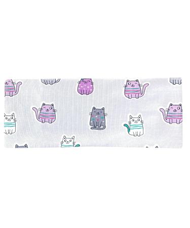 Eco-Friendly Wollhuhn Baby & Toddler Headbands | Soft Jersey Cotton | Cute Cat Motifs | International Shipping - Buy Online on GoSupps.com