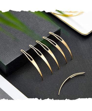 12 Pieces Interlocking Tool Dreadlocks Kit - Easyloc Hair Sisterlock Crochet Tool (Gold) - Buy Online on GoSupps.com