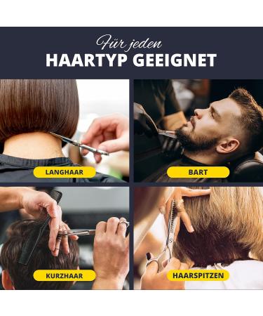 Forgewerk Hair Scissors Set | Professional Sharp & Precise Hair Cutting Scissors for Men & Women | Includes Case for Perfect Hairstyles - Buy Online on GoSupps.com