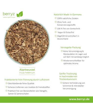 Dried Elecampane Root 200g | Hildegard von Bingen | Herbal Tea for Wellness | International Shipping Available - Buy Online on GoSupps.com