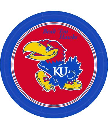 Kansas Jayhawks Party Supplies - 48 Pieces (Serves 16) | Officially Licensed Decorations - Buy Online on GoSupps.com