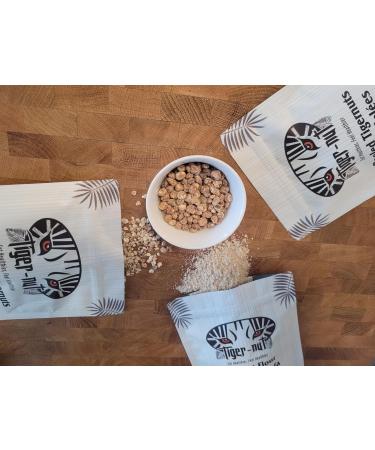 Tiger-Nut Health Nut Bundle 1 KG Peeled Tigernuts 500 Grams Tigernut Flour 500 Grams Crumbled Tigernuts Non-GMO Vegan Gluten-Free Nut-Free - Buy Online on GoSupps.com