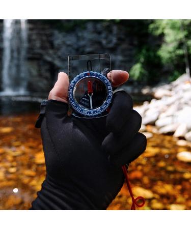 FRDM Vigor Lightweight Liner Gloves - Men & Women Black/Gray Medium - Buy Online on GoSupps.com