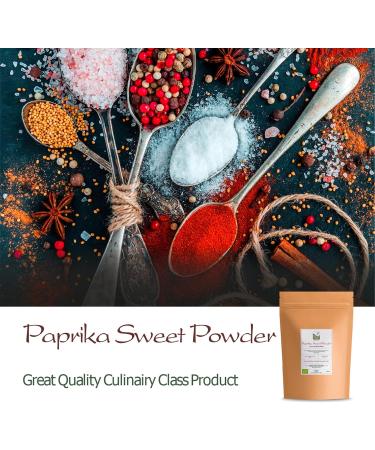 Paprika Sweet Powder Smoked - Pimenton Paprika 200g - Buy Online on GoSupps.com