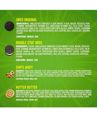 OREO, CHIPS AHOY! & Nutter Butter Cookies Variety Pack - 12 King Size Packs - Buy Online on GoSupps.com