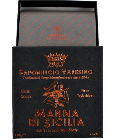 Saponificio Varesino Manna de Sicilia Fine Toiletry Bath and Body Soap 150g - Buy Online on GoSupps.com
