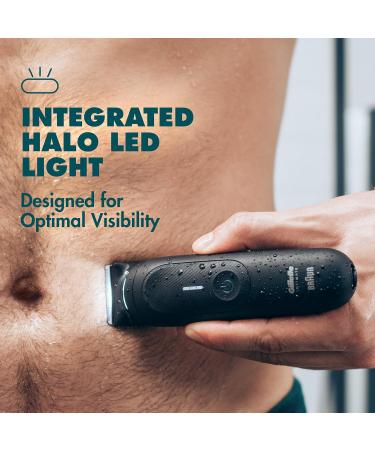 Gillette i7 Intimate Men's Premium Pubic Hair Trimmer - Waterproof LED Groomer for Manscaping & Body Grooming - Buy Online on GoSupps.com