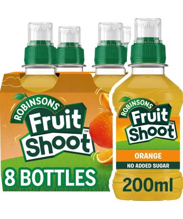 Robinsons Fruit Shoot Fruit Juice Orange 8 x 200ml