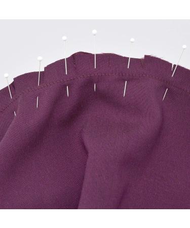 Dritz 61 Glass Head Pins 1-3/8-Inch - 250-Count - White, Extra Fine - Buy Online on GoSupps.com