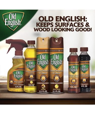 Old English Lemon Oil 16 Fl Oz - Natural Wood Polish and Conditioner - Buy Online on GoSupps.com