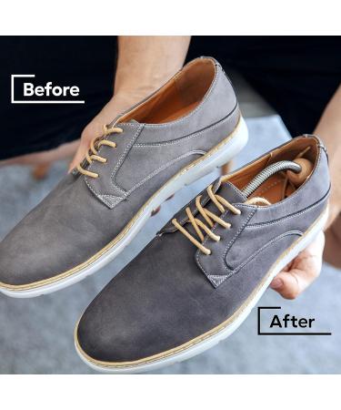 Kaps Leather Conditioner & Colour Restorer for Nubuck & Suede | Sponge Applicator & Shoe Brush Included | Softener for Shoes & Accessories - Buy Online on GoSupps.com