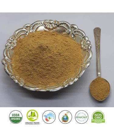 Bhringaraj Powder - Organic Eclipta Alba Hair Care Herb | Natural Hair Conditioner Nourishes Follicles Non-GMO Vegan - 454g - Buy Online on GoSupps.com