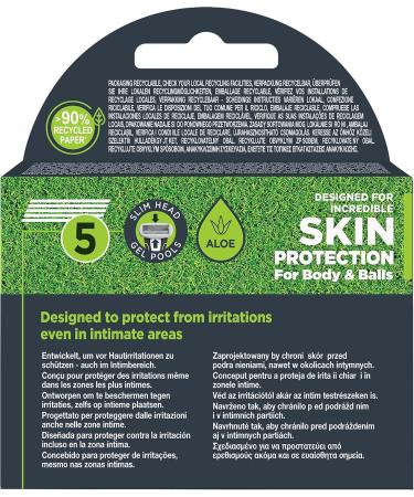 Wilkinson Hydro Trim & Shave Skin Protection Premium Blades for Men Pack of 3 - Buy Online on GoSupps.com