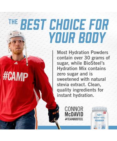 BioSteel Hydration Mix Great Tasting Hydration with Zero Sugar and No Artificial Flavours or Prese & BioSteel Hydration Mix Great Tasting Hydration with Zero Sugar and No Artificial Flavour 100 Servings (Pack of 1) Hydration Mix + SUPPLEMENT 001-700PL - Buy Online on GoSupps.com