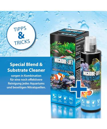 Microbe-Lift Substrate Cleaner | 100% Biological Mulm Removal for Freshwater & Saltwater Aquariums | 236ml (8Oz) - Buy Online on GoSupps.com