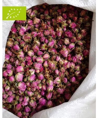 100% Natural Rose Flower Buds Bulgarian Rose Damascene Aromatic Dry, Flowers, 20 g