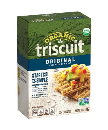 Triscuit Organic Original Crackers - Non-GMO - 7 Ounce (Pack of 6) - Buy Online on GoSupps.com