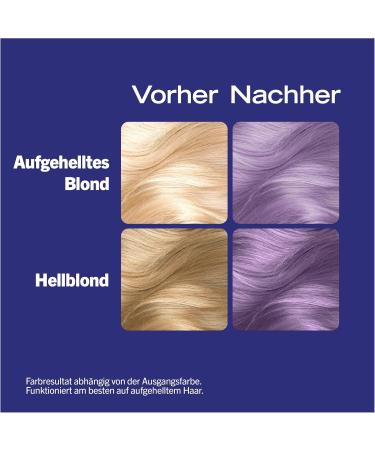 Schwarzkopf Henkel Schwarzkopf LIVE Pretty Pastels Semipermanent hair color P120 Lilac Crush 3 x 1425 ml coloring lasts up to 8 washes with nourishing conditioner for intensive care red 4275 ml 1er Pack - Buy Online on GoSupps.com