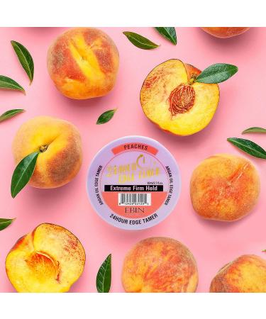 24 Hour Edge Tamer Refresh - Extreme Firm Hold Styling Gel for All Hair Types | No Flaking High Shine Long Lasting (8.25oz/250ml Peaches - Buy Online on GoSupps.com