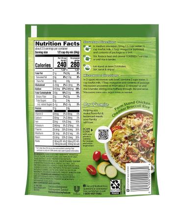 Knorr Cheddar Broccoli Rice 5.7 oz - No Artificial Flavors or Preservatives, Tasty Side Dish - Buy Online on GoSupps.com